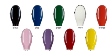 1062 Bobelock Cello-Shaped Fiberglass Violin Case String Power