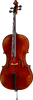 132 Semmlinger Professional Cello with Bag String Power - Violin Shop