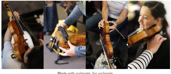 Kun Seven Violin Shoulderrest String Power - Violin Store