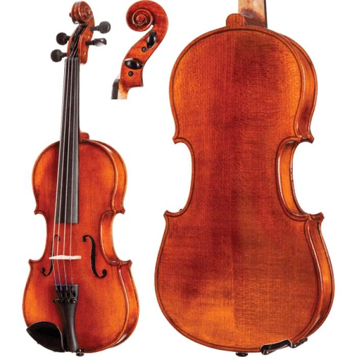 A21 Core Academy Beginner/Intermediate Viola Outfit with Bow and Case String Power