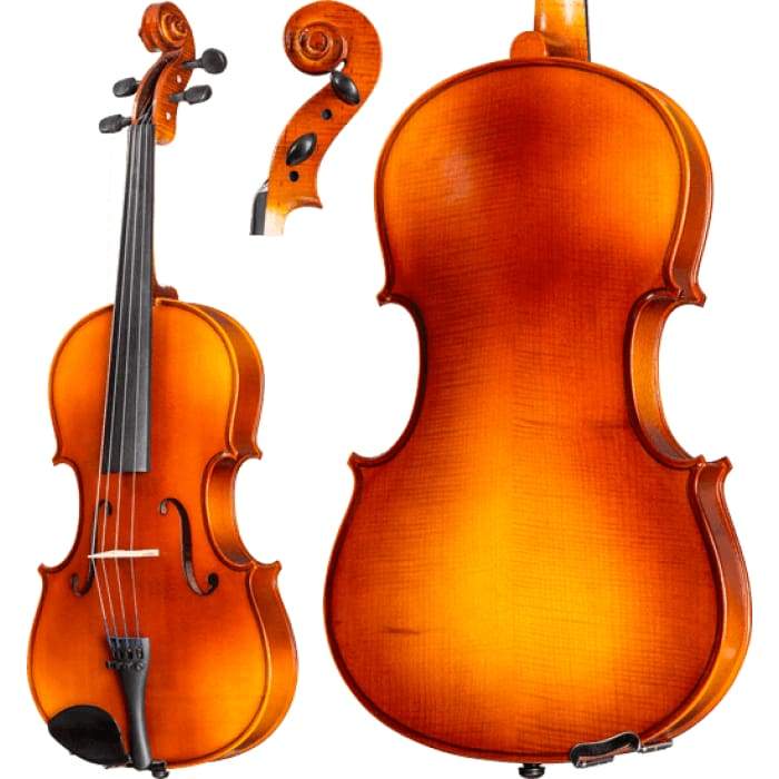 A25 Core Academy Intermediate Viola Outfit with Bow and Case String Power