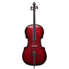 AEX Series Glasser Carbon Composite Acoustic Electric Cello Outfit with Bow & Case String Power -...