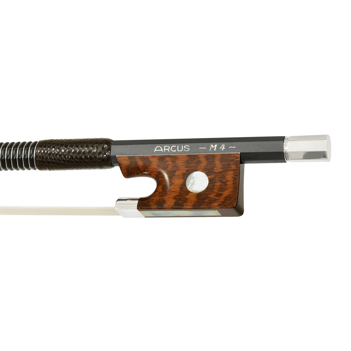 Arcus Viola Bow, M4, Stainless steel, Round String Power - Violin Shop