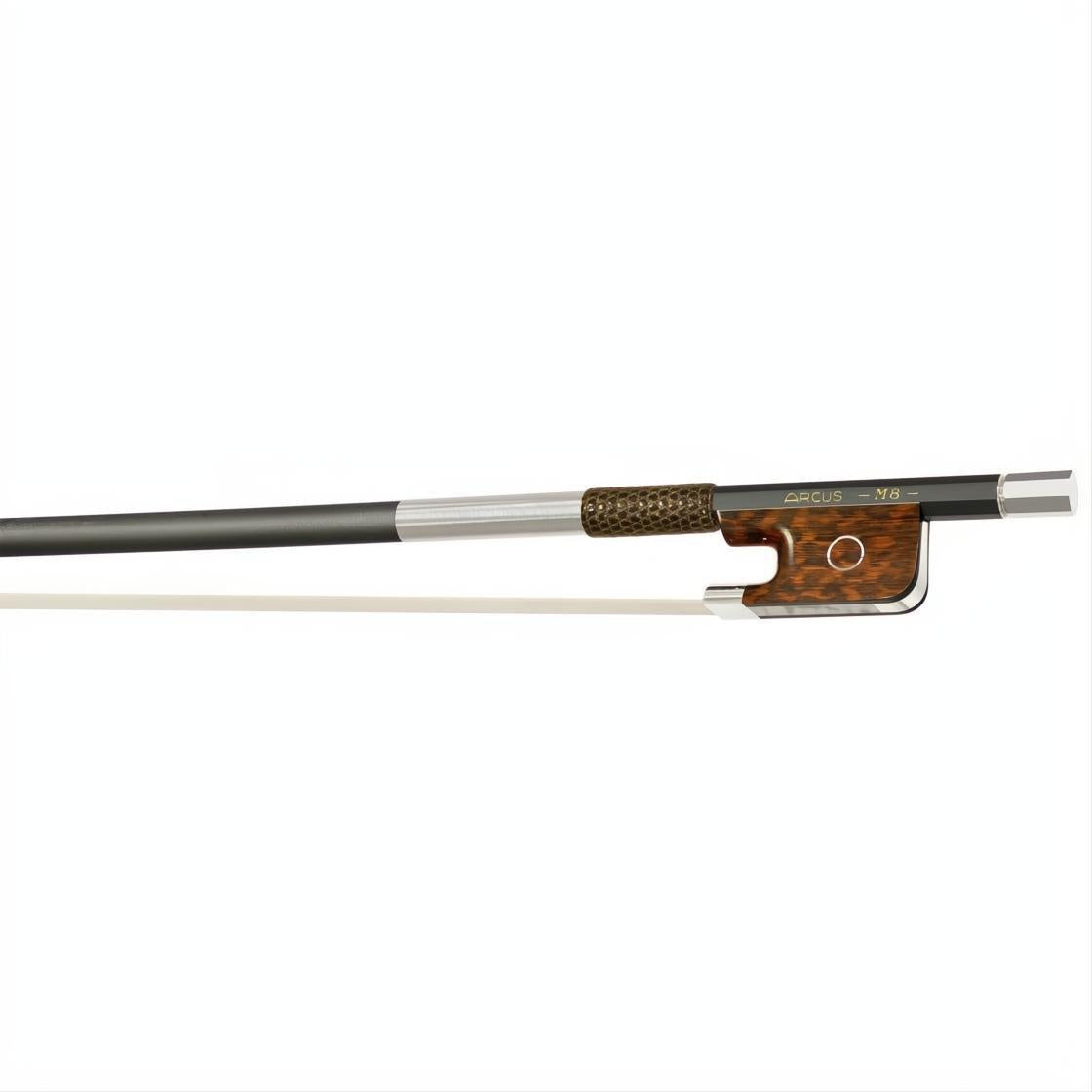 Arcus Viola Bow, M8, Silver or Gold round