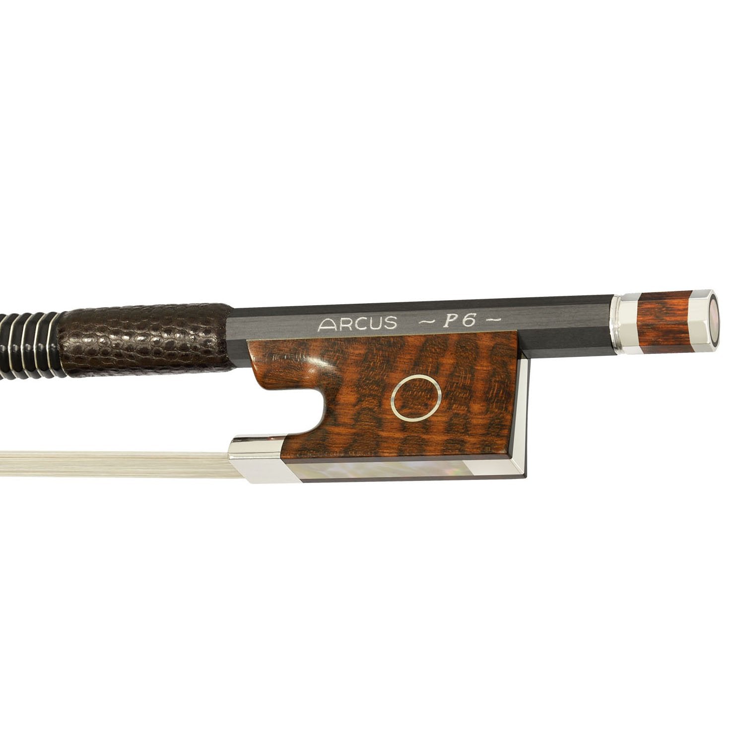 Arcus Violin Bow, P6, Silver String Power - Violin Shop