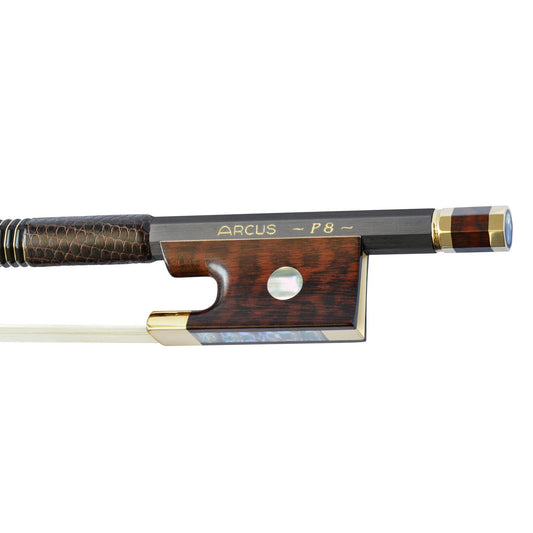Arcus Violin Bow, P8, Silver or Gold String Power - Violin Shop
