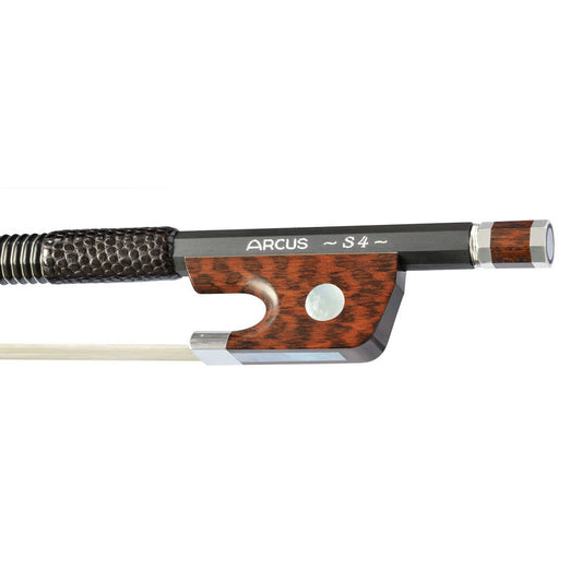 Arcus Violin Bow, S4, Stainless Steel String Power - Violin Shop