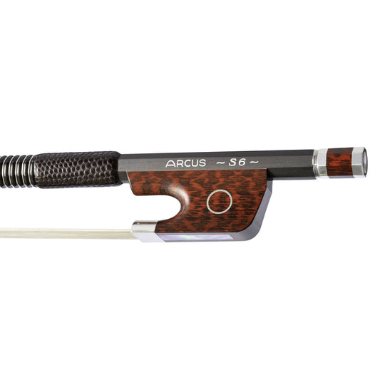 Arcus Violin Bow, S6, Silver String Power - Violin Shop