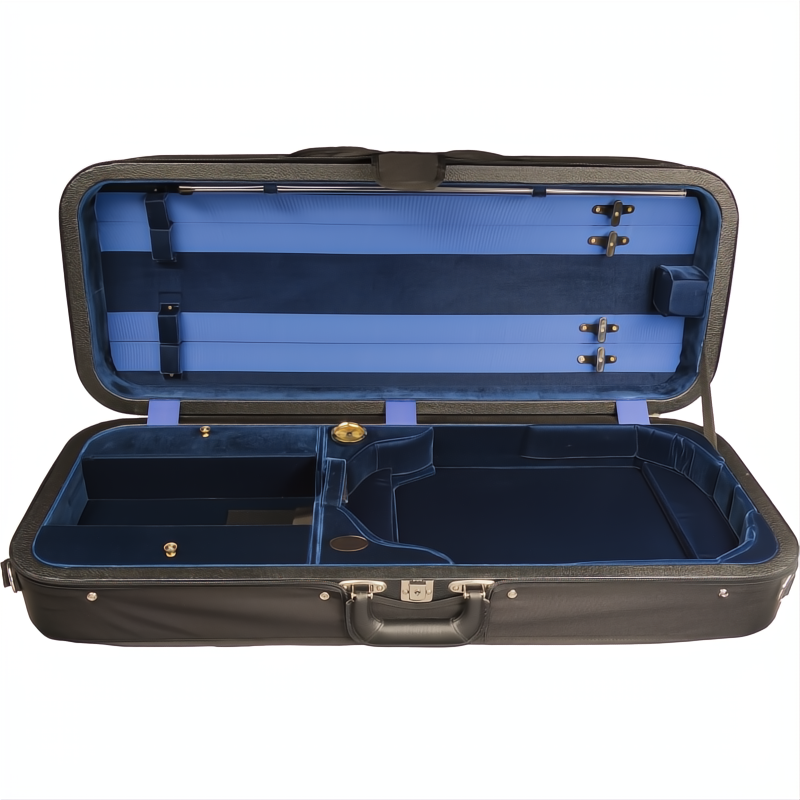 B2005 Bobelock Featherlite Oblong Adjustable Velvet Viola Case