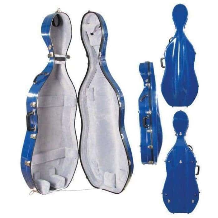 B3-2002L Bobelock Fiberglass Cello Case without Wheels! String Power