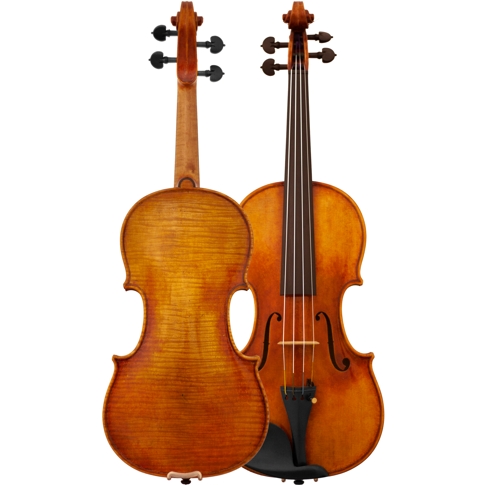 Bench Copy "Duke of Cambridge" Maple Leaf Strings Professional Violin with Case String Power - Vi...