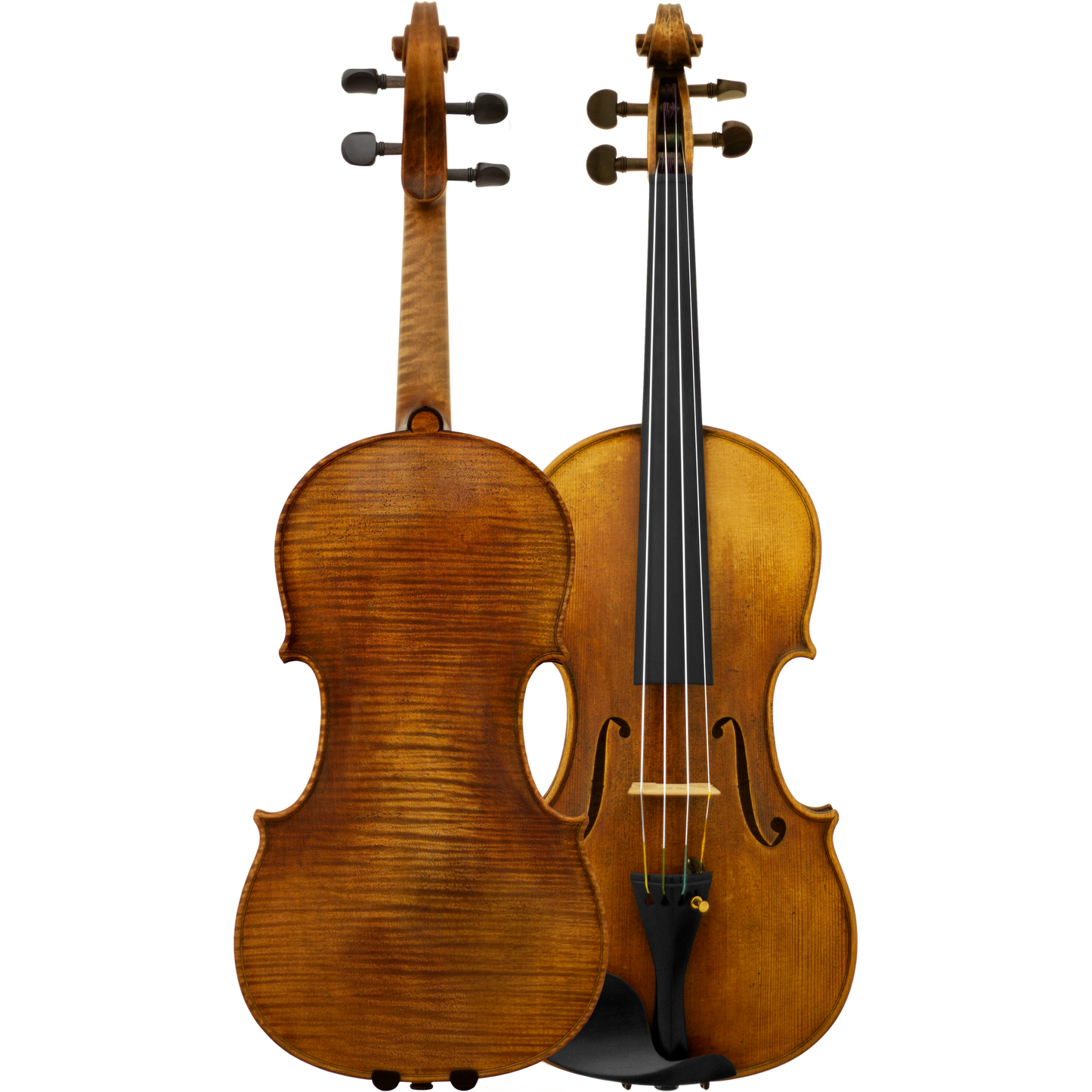 Bench Copy "Haddock" Maple Leaf Strings Professional Violin with Case String Power - Violin Shop