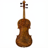 Burled Maple Maple Leaf Strings Advanced Violin with Case