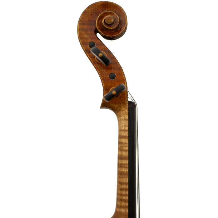 Burled Maple Maple Leaf Strings Advanced Violin with Case String Power - Violin Shop