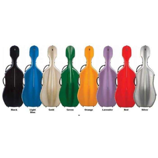 CC4300 Strong Fiberglass Case with Wheels. String Power