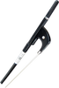 CSB204DB Core Black woven carbon fiber Bass Bow German Style String Power