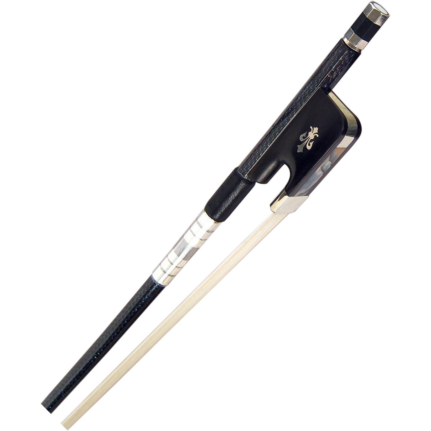 CSB304DB Core Woven carbon fiber Bass Bow French Style