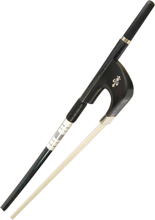CSB304DB Core Woven carbon fiber Bass Bow German Style String Power