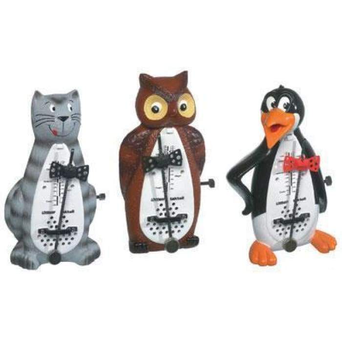 Cat, Owl or Penguin shaped Taktell metronome String Power