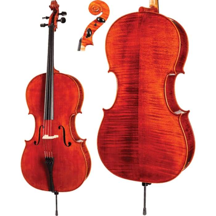 HC600 August Kohr Intermediate Cello with Bag String Power