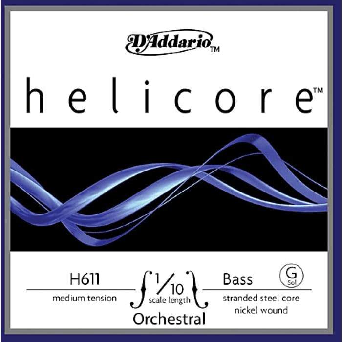 Helicore D’Addario Bass Orchestra Strings String Power