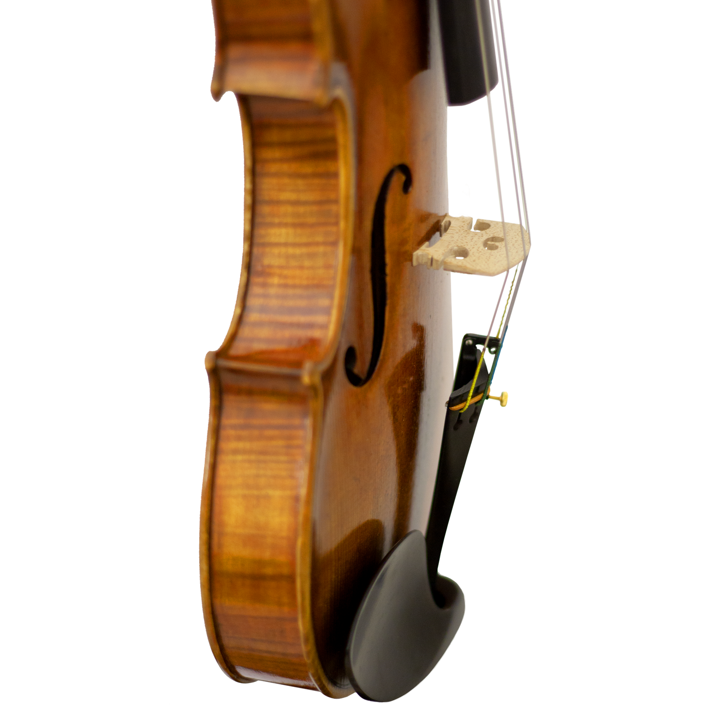 Master Lucienne Maple Leaf Strings Professional Violin with Case String Power - Violin Shop