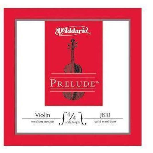Prelude D’Addario Violin Strings String Power