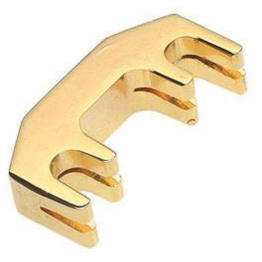 VM140 Gold-Plated Brass Practice Mute - Violin and Viola String Power 