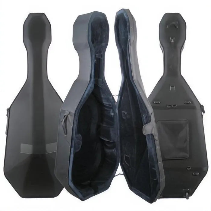 CC4100B 3/4 Size Core Hardshell Bass Case with Wheels