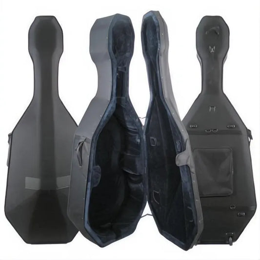 CC4100B 3/4 Size Core Hardshell Bass Case with Wheels