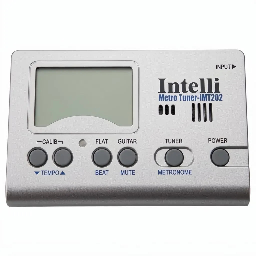 Intelli 3-in-1 Electronic Guitar-Chromatic Tuner & Metronome