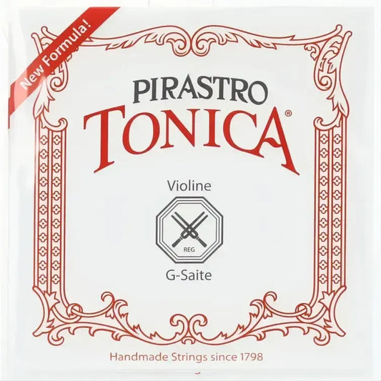 Pirastro Tonica Violin String Set Steel E