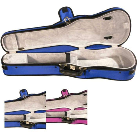 B1007PLS Bobelock puffy shaped Suspension Violin Case String Power 