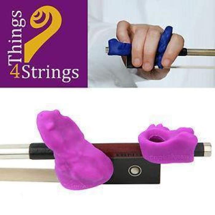 Bow Hold Buddies Set for Violin/Viola/Cello and Bass String Power