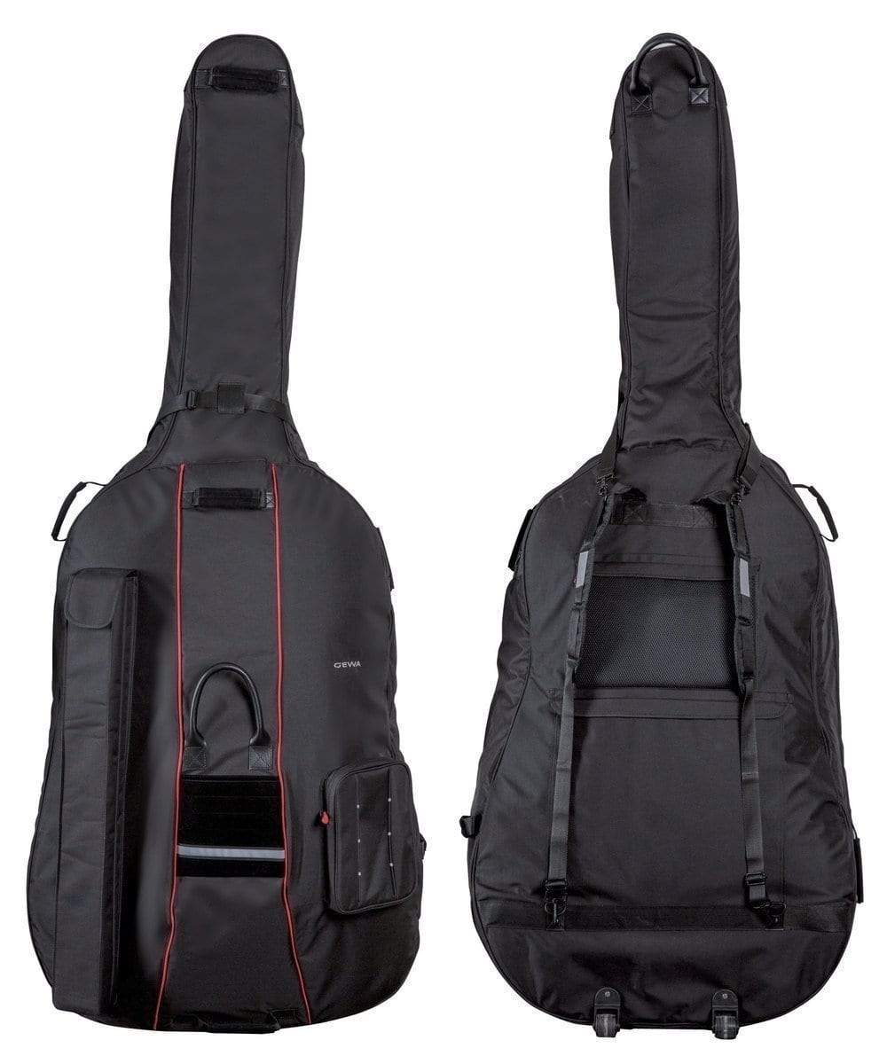 GEWA Double Bass Gig-Bag Prestige 25mm padding with wheels String Power - Violin Shop