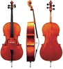 Montaganana Gewa  Professinoal Cello with Bag String Power - Violin Shop