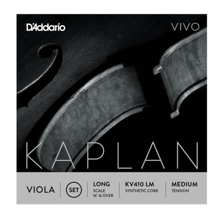 Kaplan Vivo D'Addario Viola Strings String Power 