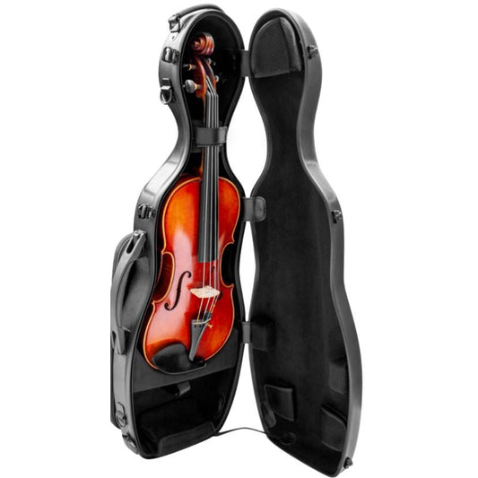 Maple Leaf Strings 8003 Vector Plastic Violin Case String Power - Violin Shop